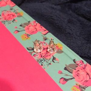 Silver Earings with Silver back